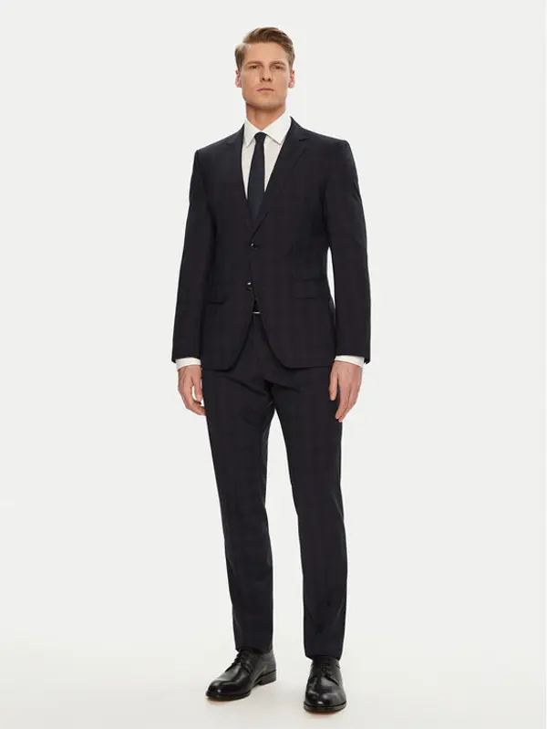 Boss BOSS Odijelo 50538032 Tamnoplava Slim Fit