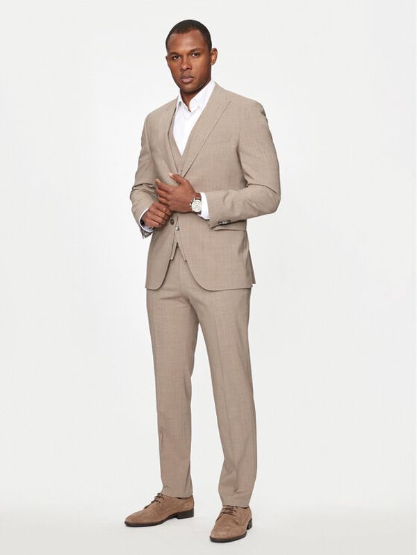 Boss Boss Odijelo H-Jeckson-3Pcs-241 50509549 Bež Regular Fit