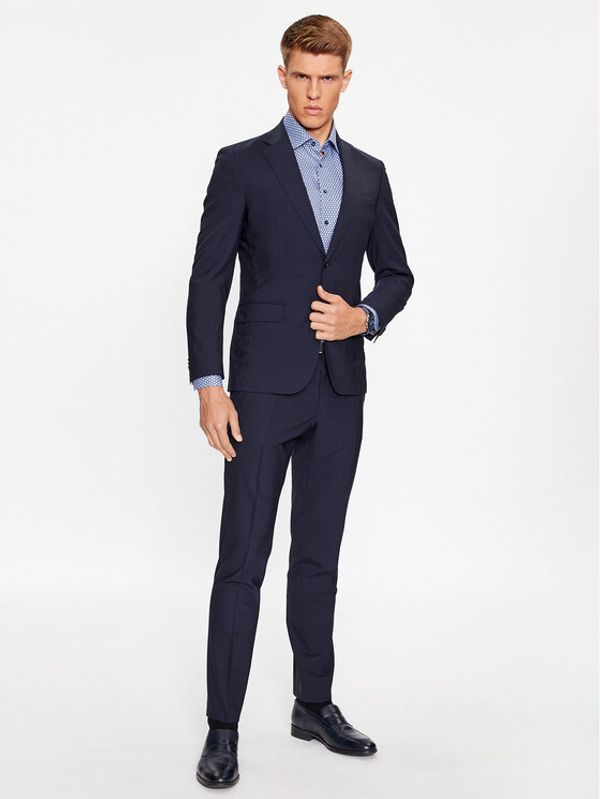 Boss Boss Odijelo P-Huge-233 50502500 Tamnoplava Slim Fit