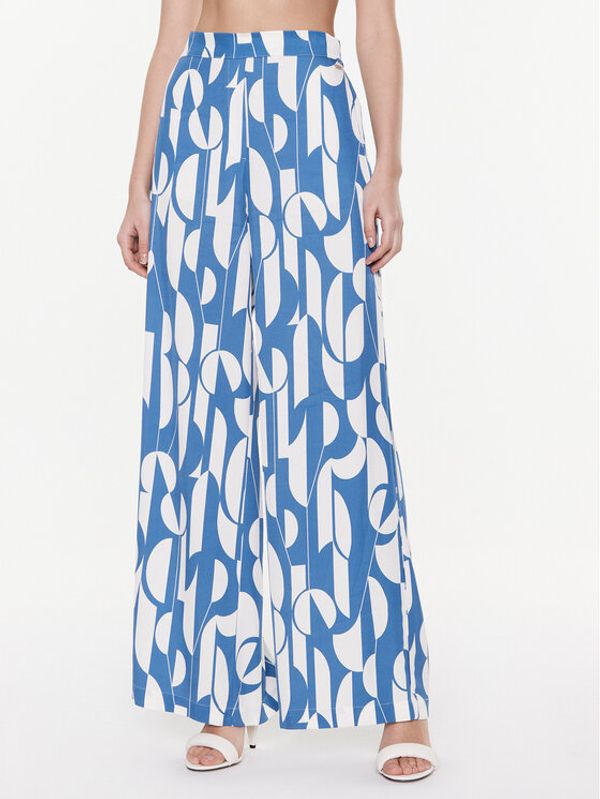 Boss Boss Palazzo hlače 50484107 Šarena Relaxed Fit