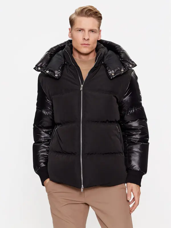 Boss Boss Pernata jakna Dybes 50499800 Crna Regular Fit