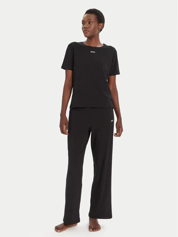 Boss BOSS Pidžama 50545568 Crna Regular Fit