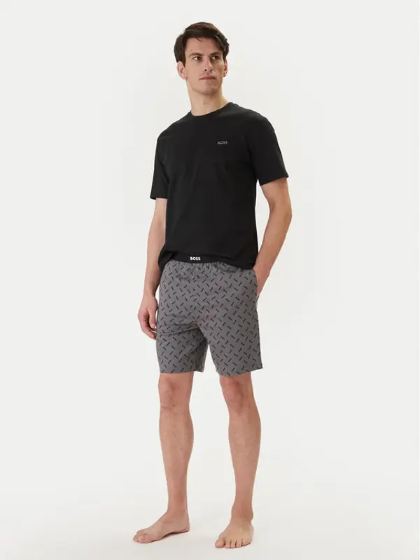 Boss BOSS Pidžama 50557174 Crna Regular Fit
