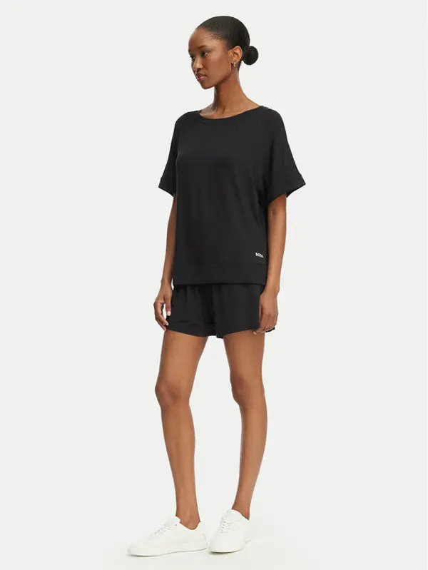 Boss BOSS Pidžama Element 50561022 Crna Relaxed Fit