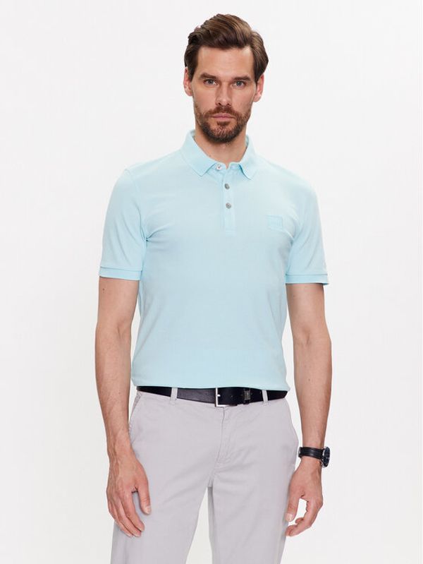 Boss Boss Polo 50472668 Svijetloplava Slim Fit
