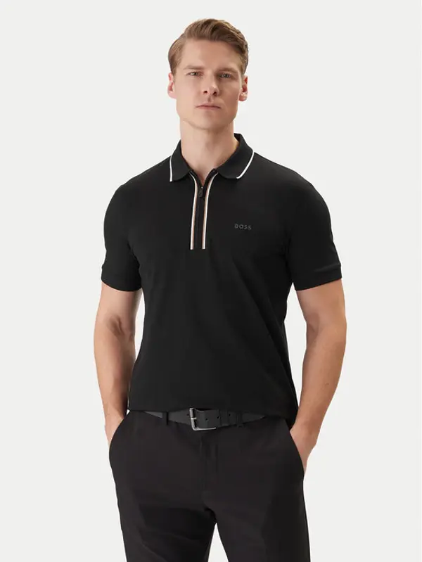 Boss BOSS Polo 50555698 Crna Regular Fit