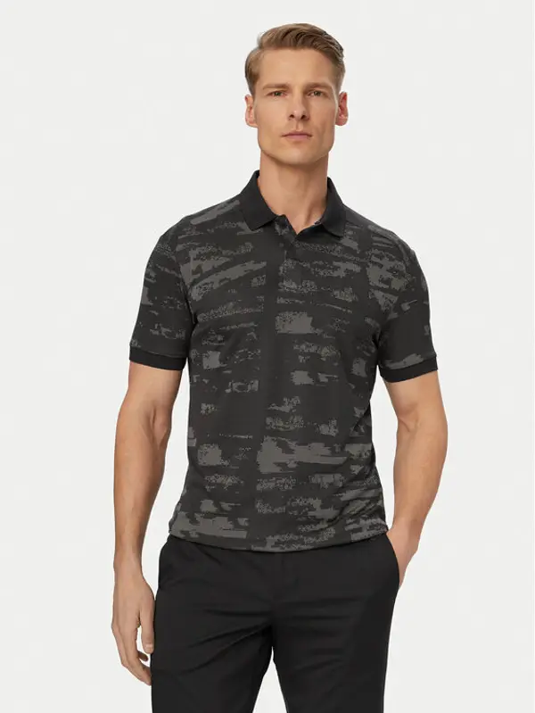 Boss BOSS Polo Active Repeat 50558583 Crna Slim Fit