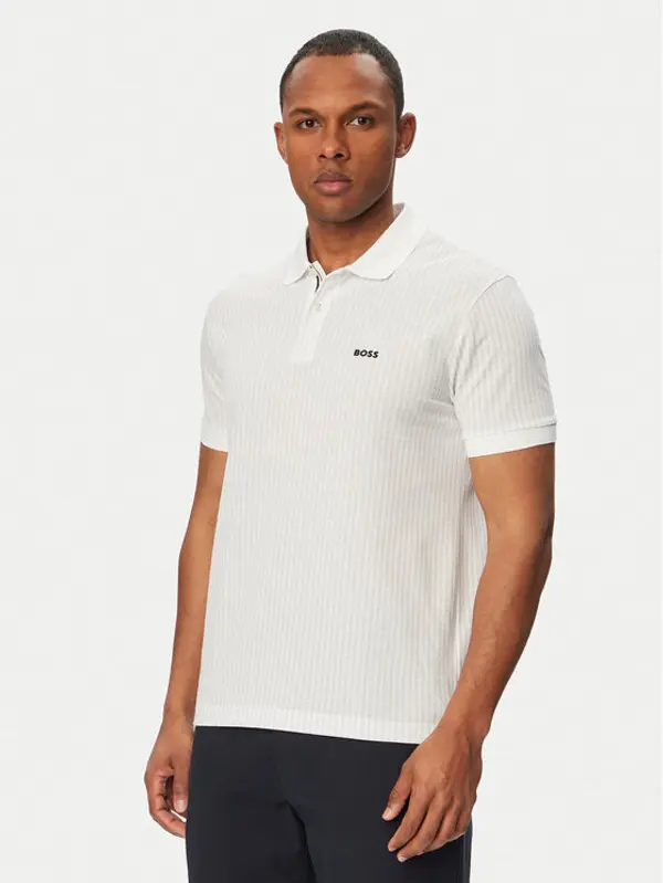 Boss BOSS Polo Birdie 3 50559355 Bijela Regular Fit