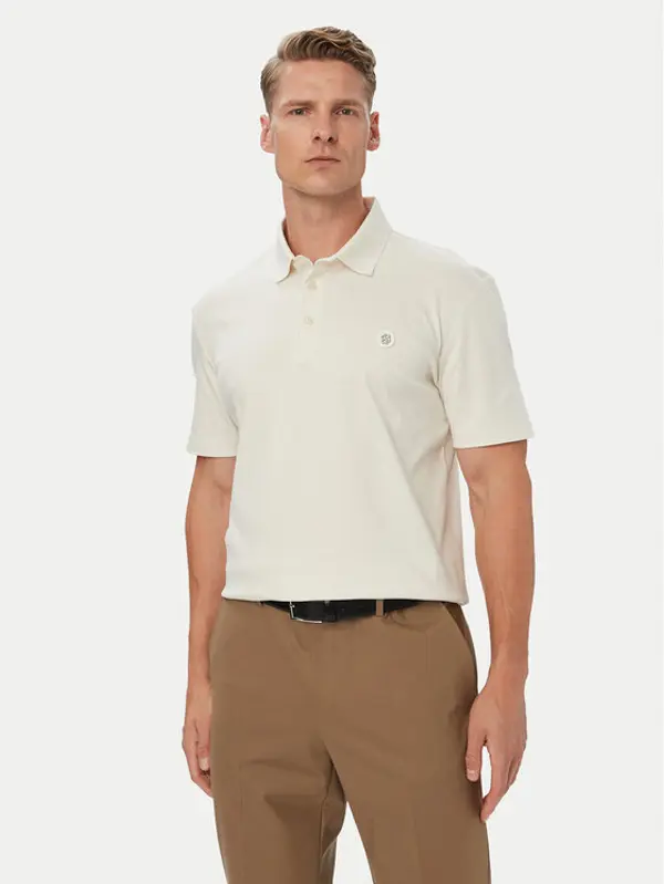 Boss BOSS Polo C-Parris 01 50555829 Svijetlo bež Regular Fit