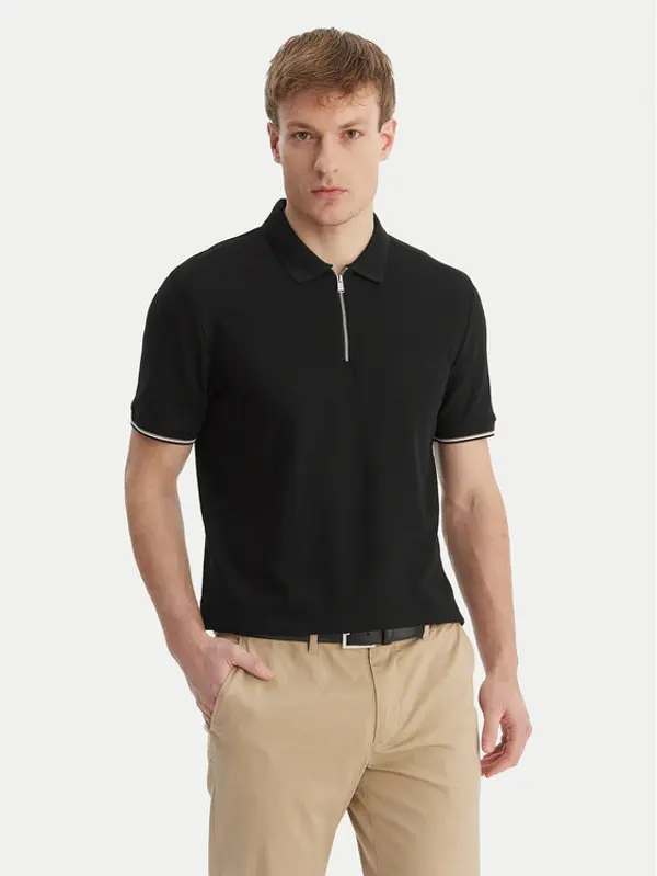 Boss BOSS Polo C-Pei 04 50555108 Crna Regular Fit