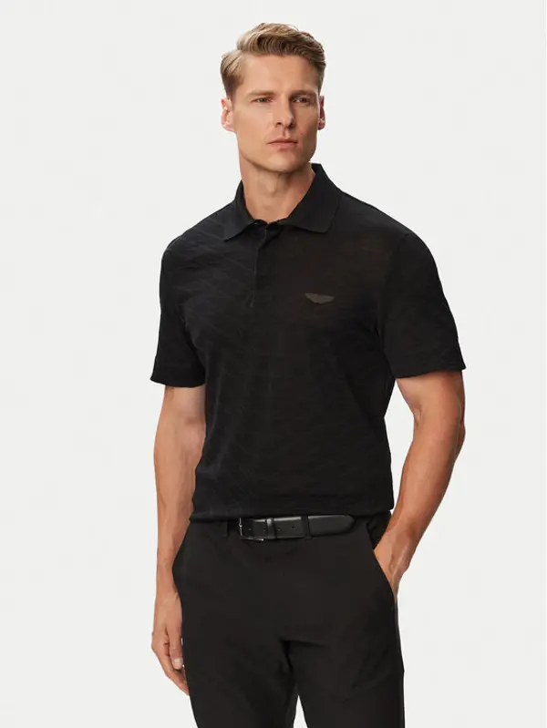 Boss BOSS Polo C-Prout 180_AM 50565174 Crna Regular Fit