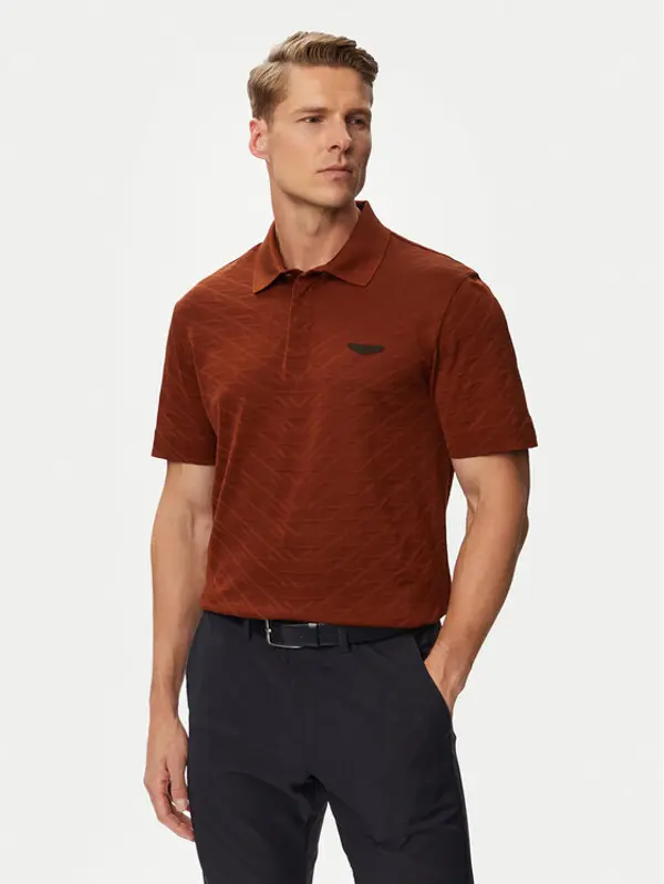Boss BOSS Polo C-Prout 180_AM 50565174 Smeđa Regular Fit