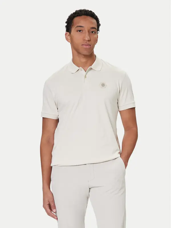 Boss BOSS Polo Future 50543891 Écru Regular Fit