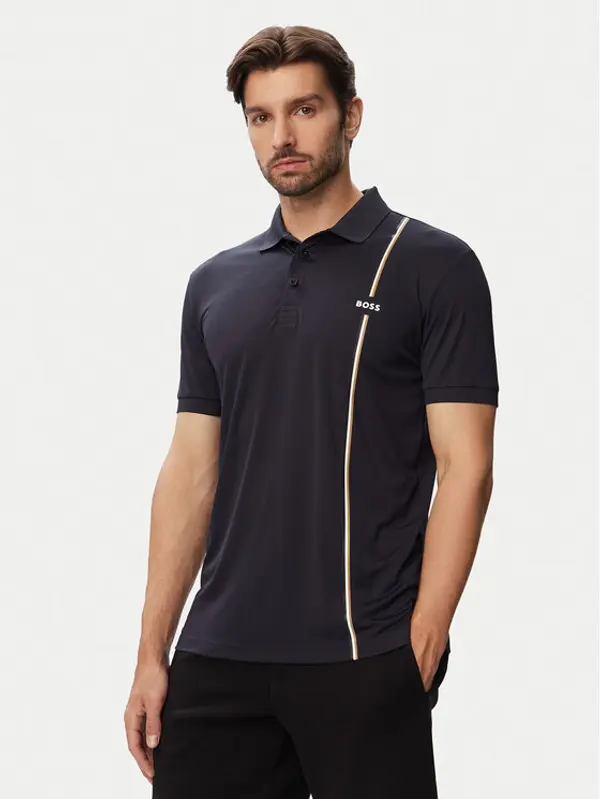 Boss BOSS Polo Game 3 50563363 Tamnoplava Regular Fit