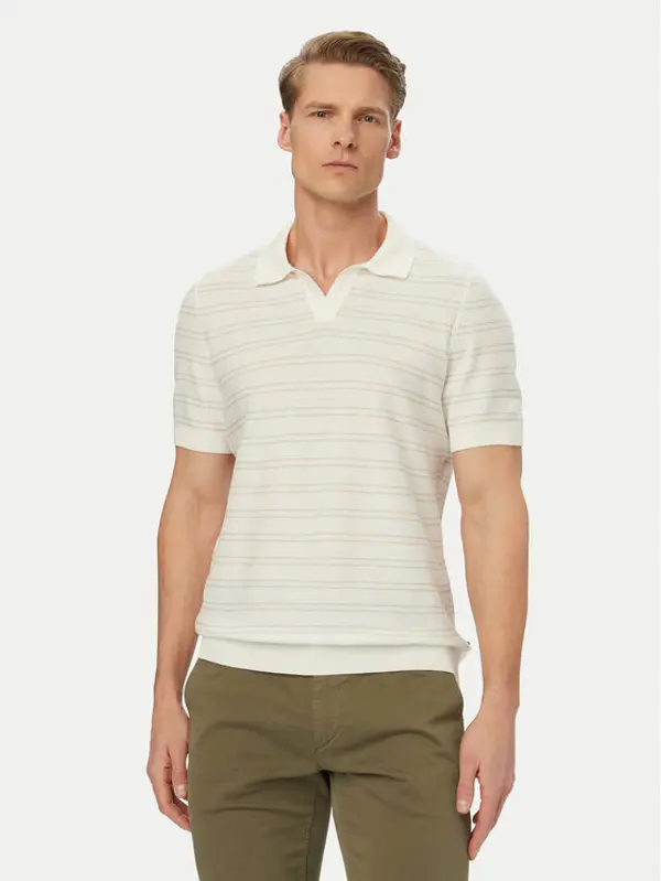 Boss BOSS Polo H-Narciso 50560483 Bijela Regular Fit