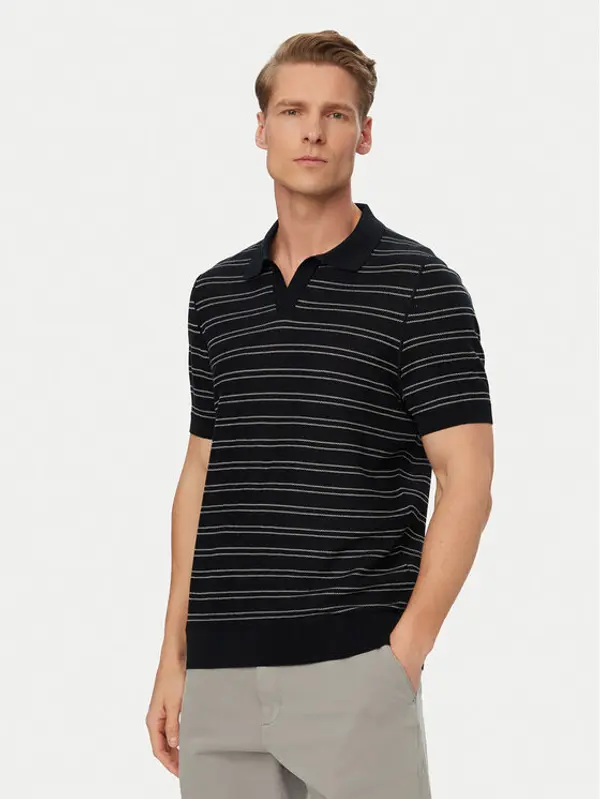 Boss BOSS Polo H-Narciso 50560483 Tamnoplava Regular Fit