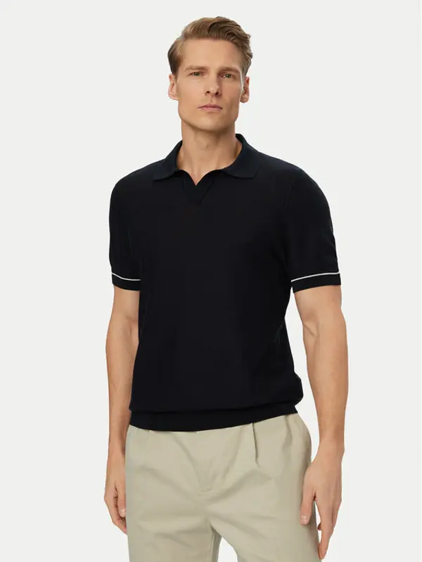 Boss BOSS Polo H-Narciso 50560483 Tamnoplava Regular Fit