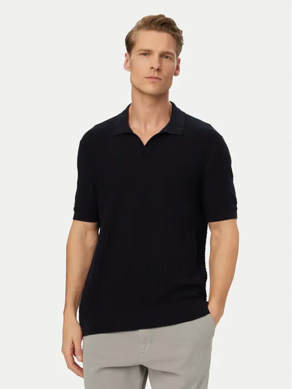 Boss BOSS Polo H-Natalo 50561613 Tamnoplava Regular Fit