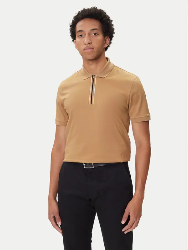 Boss BOSS Polo H-Paras 65 50543880 Bež Regular Fit
