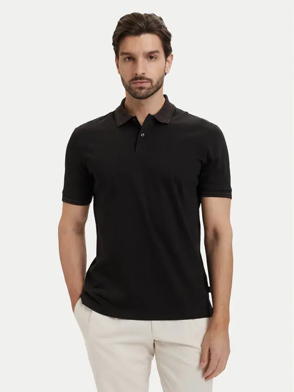 Boss BOSS Polo H-Phillipson 238 50559654 Crna Regular Fit