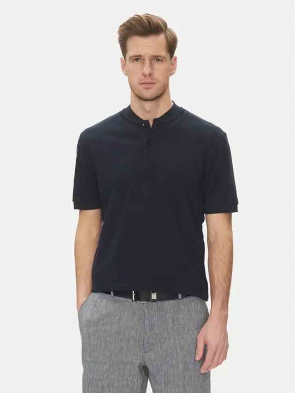 Boss BOSS Polo H-Pratt 120 50536794 Tamnoplava Regular Fit