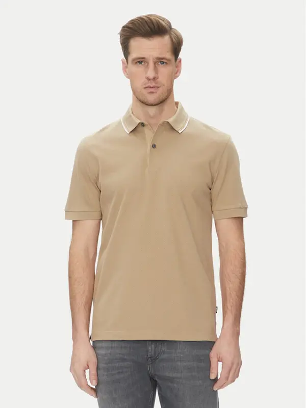 Boss BOSS Polo H-Prout 59 50527650 Bež Regular Fit