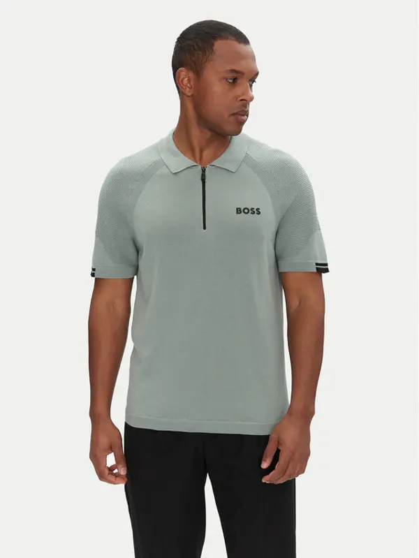 Boss BOSS Polo K_Perform-Max_Pl 50537146 Zelena Slim Fit