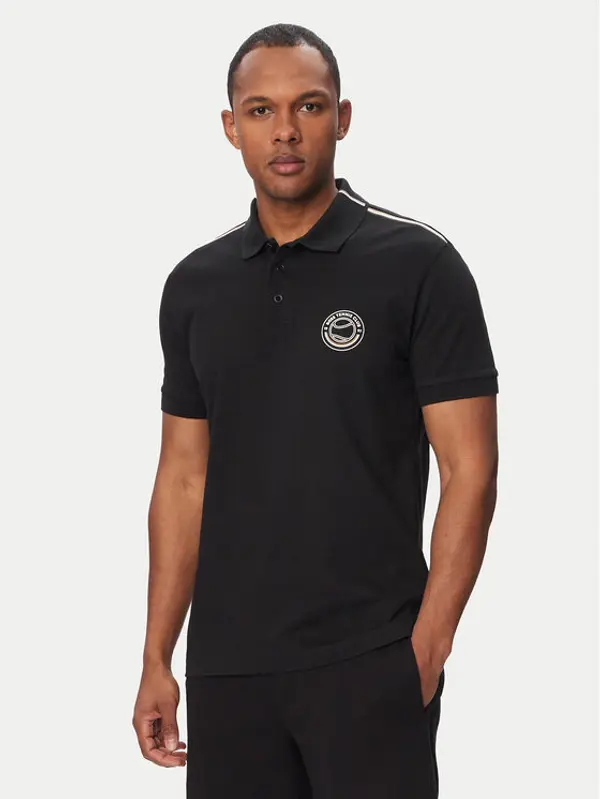 Boss BOSS Polo Open 50560261 Crna Regular Fit