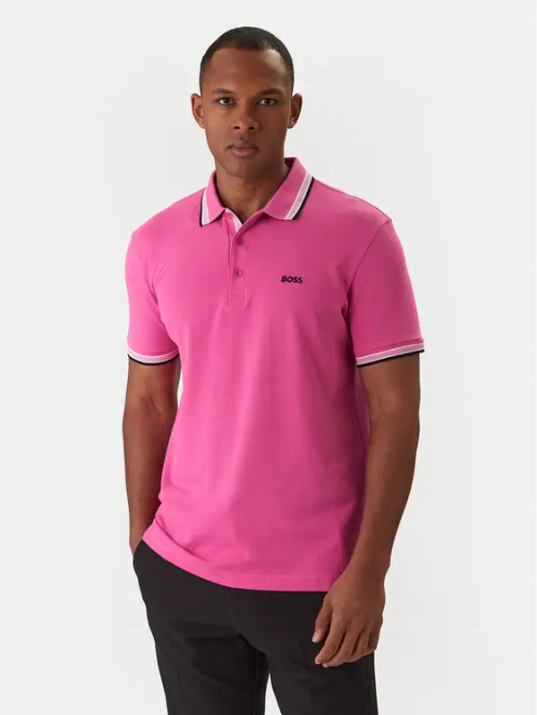 Boss BOSS Polo Paddy 50469055 Ružičasta Regular Fit