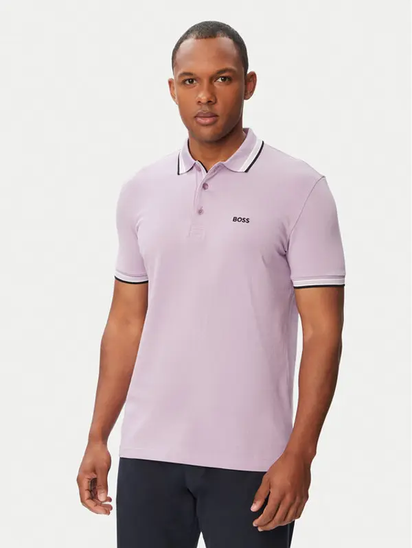 Boss BOSS Polo Paddy 50469055 Svijetlo roza Regular Fit