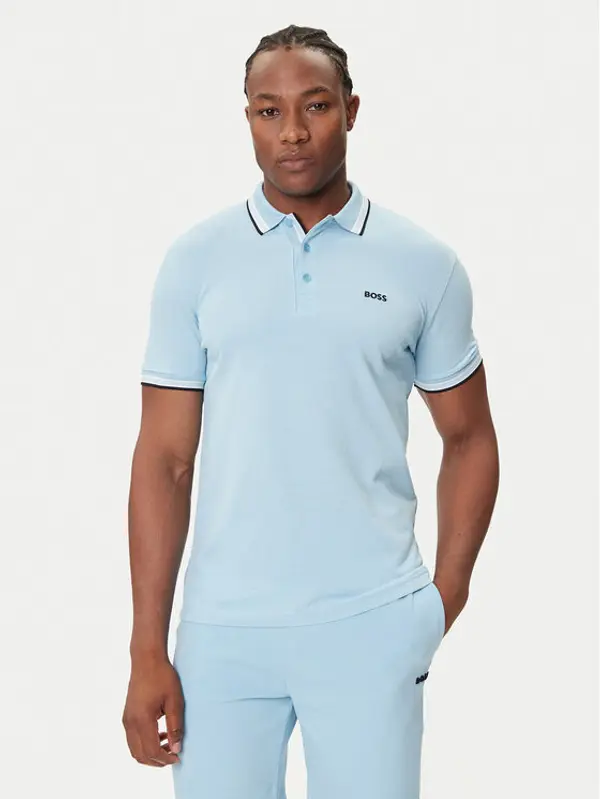Boss BOSS Polo Paddy 50469055 Svijetloplava Regular Fit