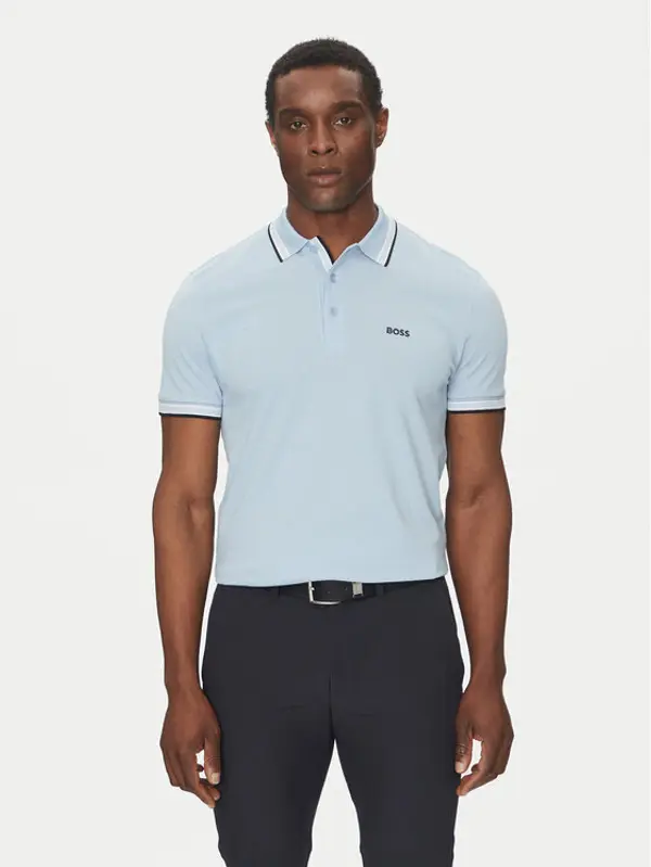 Boss BOSS Polo Paddy 50469055 Svijetloplava Regular Fit