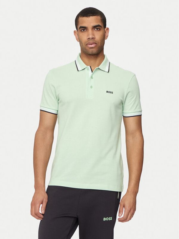 Boss Boss Polo Paddy 50469055 Zelena Regular Fit