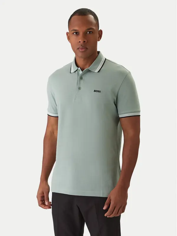 Boss BOSS Polo Paddy 50469055 Zelena Regular Fit