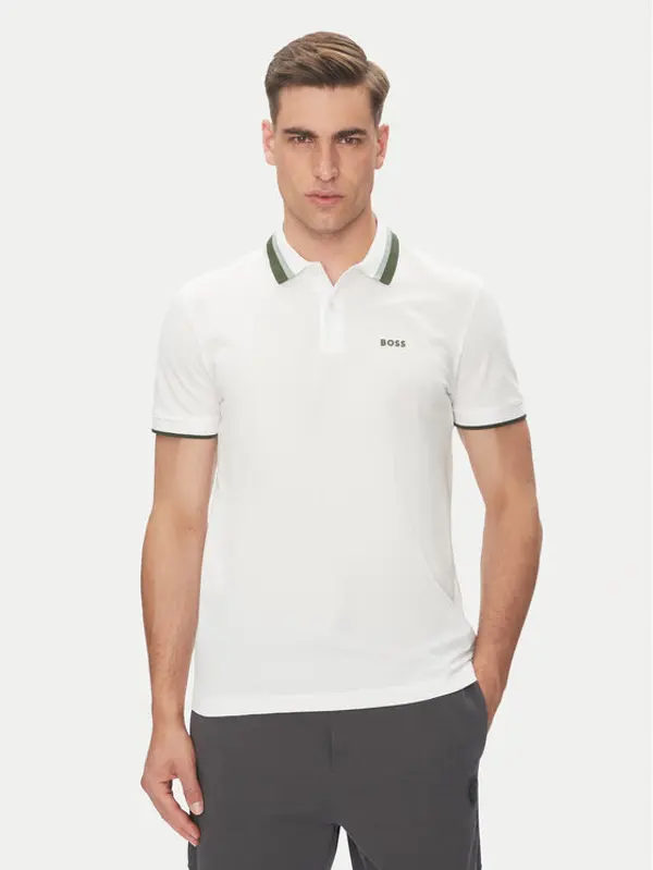 Boss BOSS Polo Paddy Ap Heritage 50538101 Bijela Regular Fit