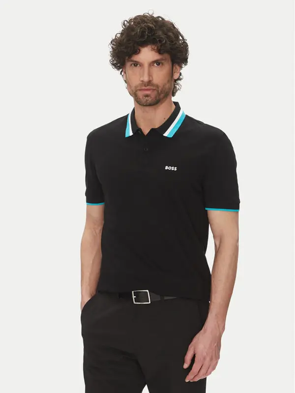 Boss BOSS Polo Paddy Ap Heritage 50538101 Crna Regular Fit