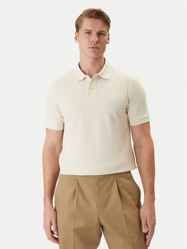 Boss BOSS Polo Pallas 50553564 Bijela Regular Fit