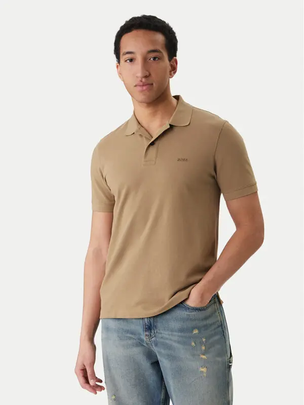 Boss BOSS Polo Pallas 50553564 Kaki Regular Fit