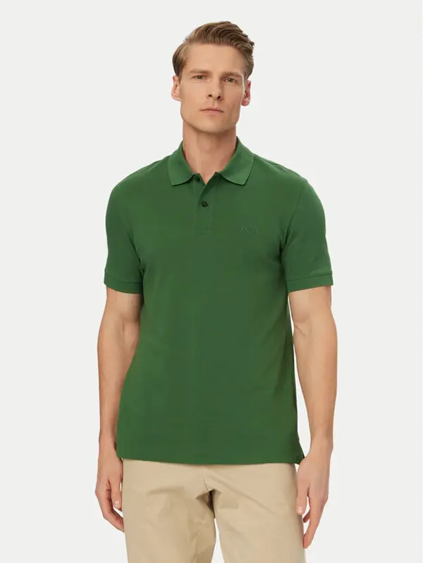 Boss BOSS Polo Pallas 50553564 Zelena Regular Fit