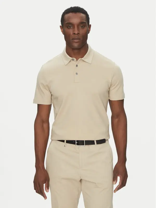 Boss BOSS Polo Palosh 30 50471335 Bež Slim Fit
