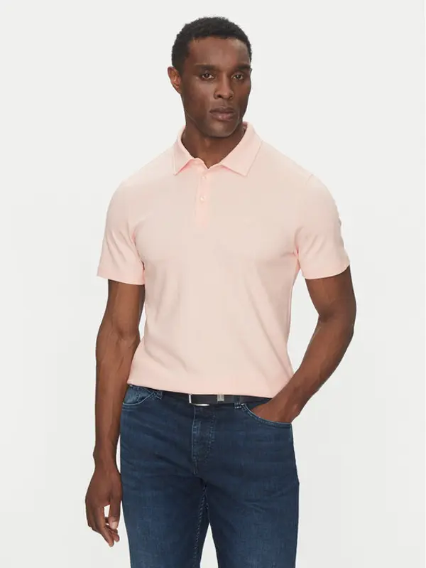 Boss BOSS Polo Palosh 30 50471335 Ružičasta Slim Fit
