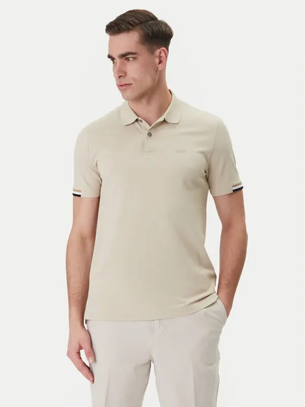 Boss BOSS Polo Parlay 147 50467113 Bež Regular Fit