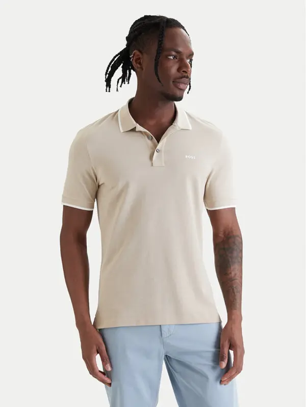 Boss BOSS Polo Parlay 190 50494697 Bež Regular Fit