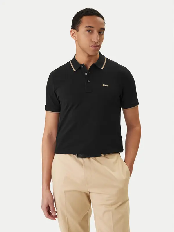 Boss BOSS Polo Parlay 190 50494697 Crna Regular Fit