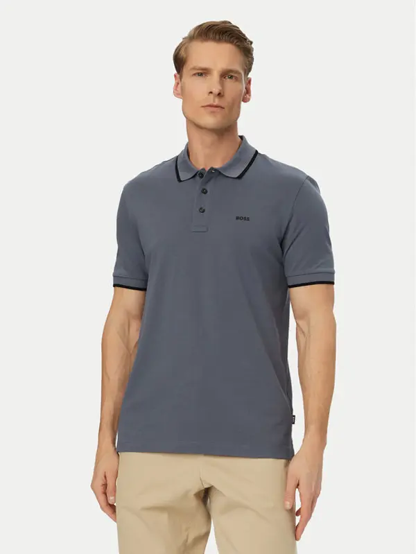 Boss BOSS Polo Parlay 190 50494697 Plava Regular Fit