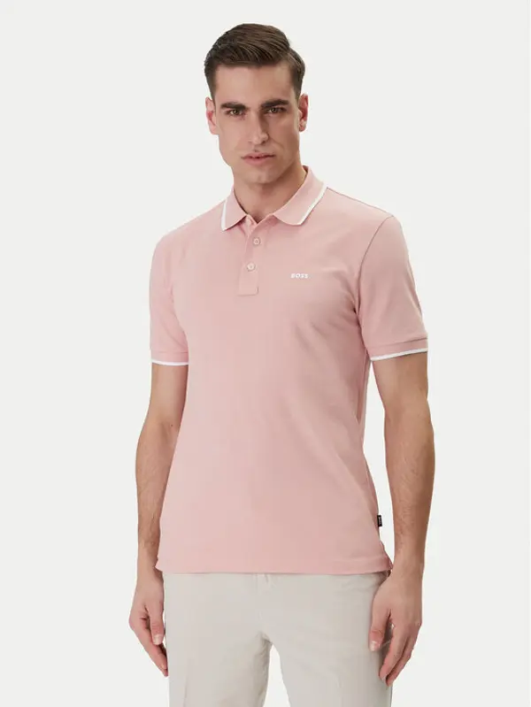 Boss BOSS Polo Parlay 190 50494697 Ružičasta Regular Fit
