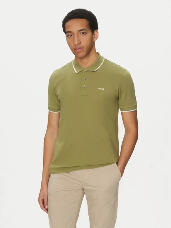 Boss BOSS Polo Parlay 190 50494697 Zelena Regular Fit