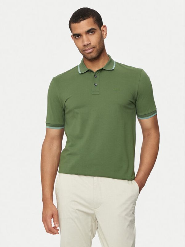 Boss Boss Polo Parlay 190 50494697 Zelena Regular Fit