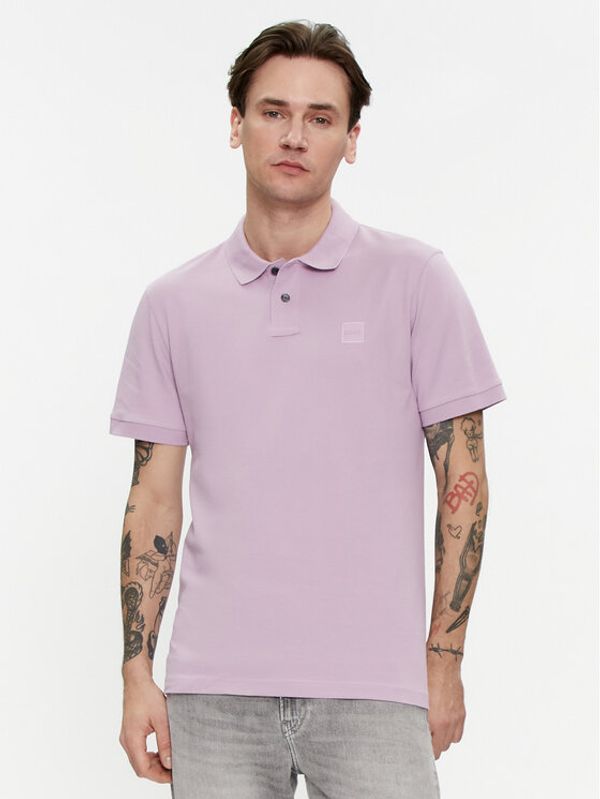 Boss Boss Polo Passenger 50507803 Ljubičasta Slim Fit