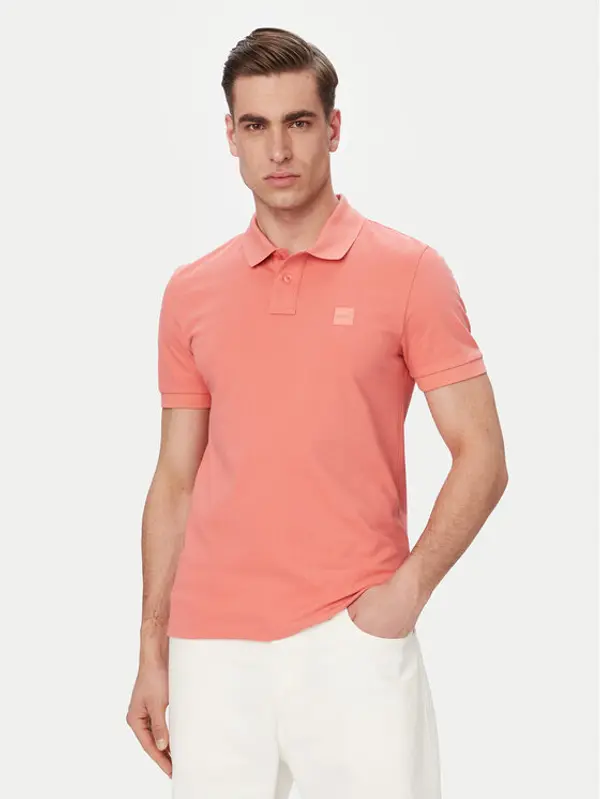 Boss BOSS Polo Passenger 50507803 Svijetlo crvena Slim Fit